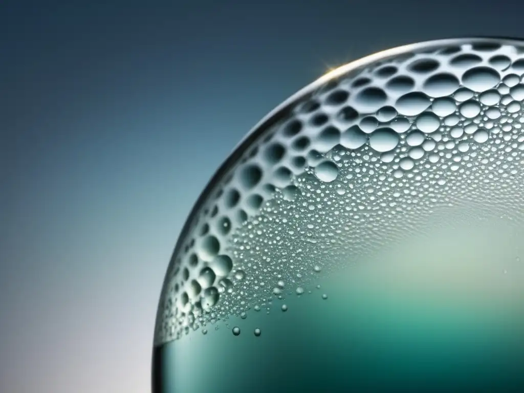 Burbujas de agua carbonatada en vaso transparente Agua carbonatada con burbujas en cristal claro - Métodos de Carbonatación