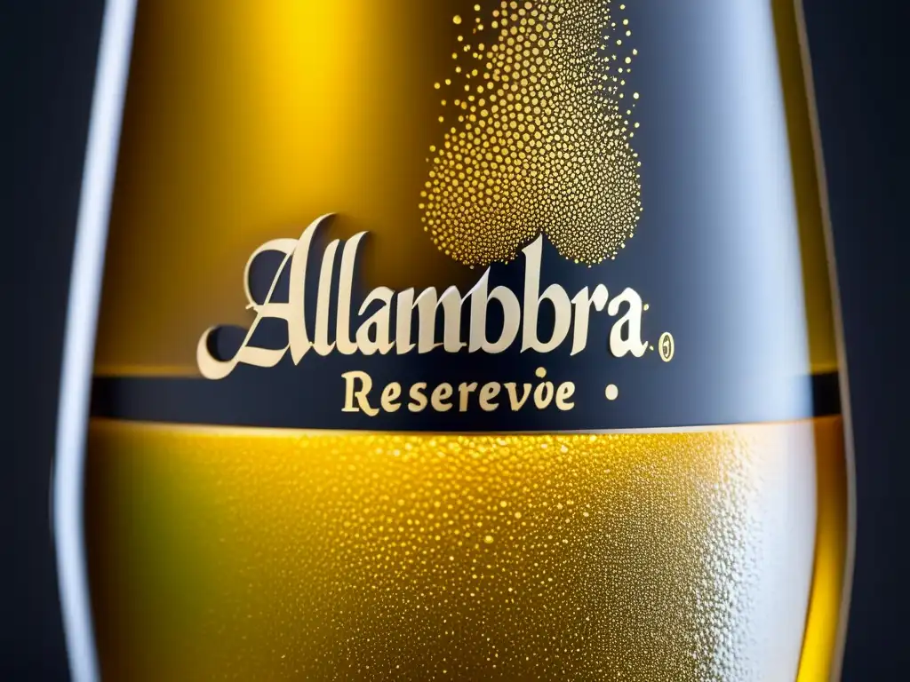 Cerveza Alhambra Reserva 1925, lager dorada y refrescante