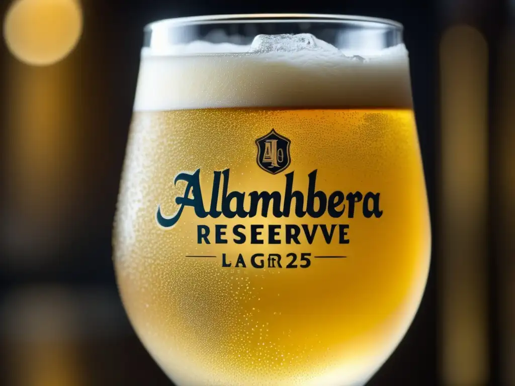 Lager de Alhambra Reserva 1925, refrescante y sofisticada
