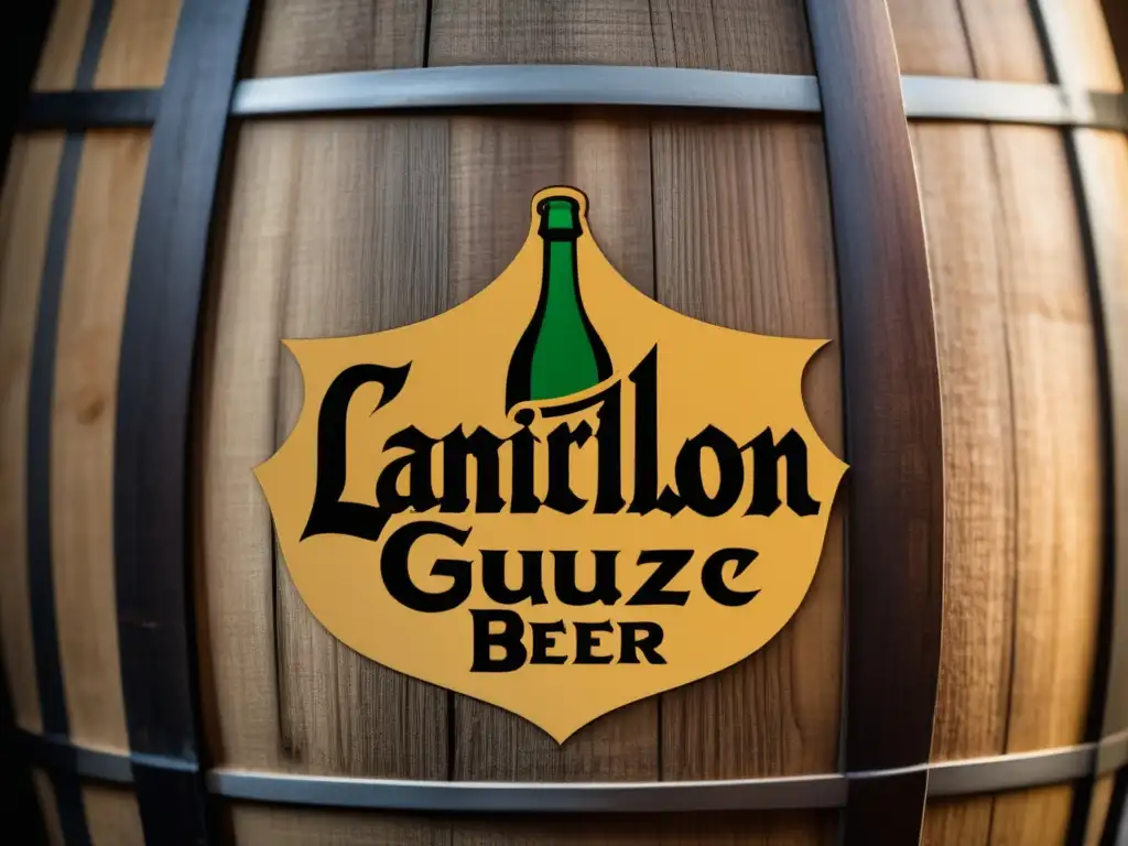 Barril de madera envejecido con Lambic Barril envejecido de Lambic: tradición y artesanía