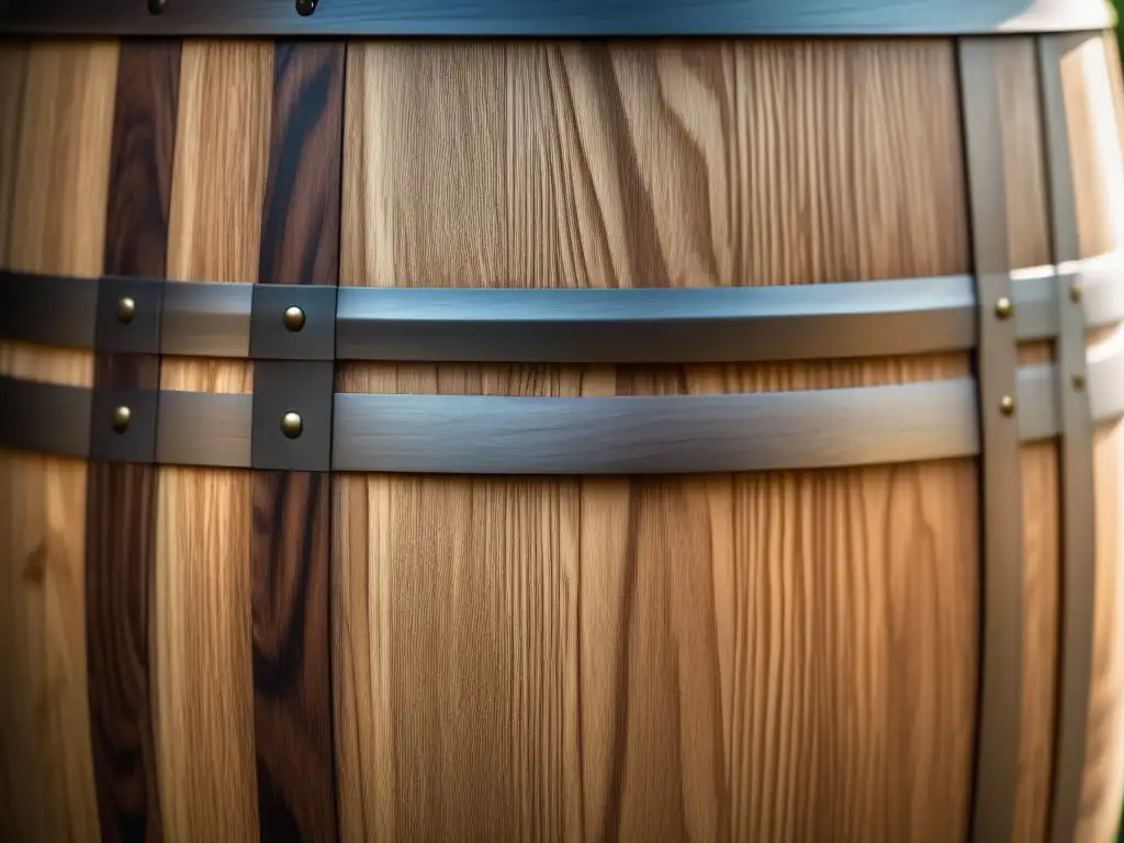 Barril de madera: belleza y tradición Técnicas de Maduración de barriles de roble: belleza y artesanía en la madera