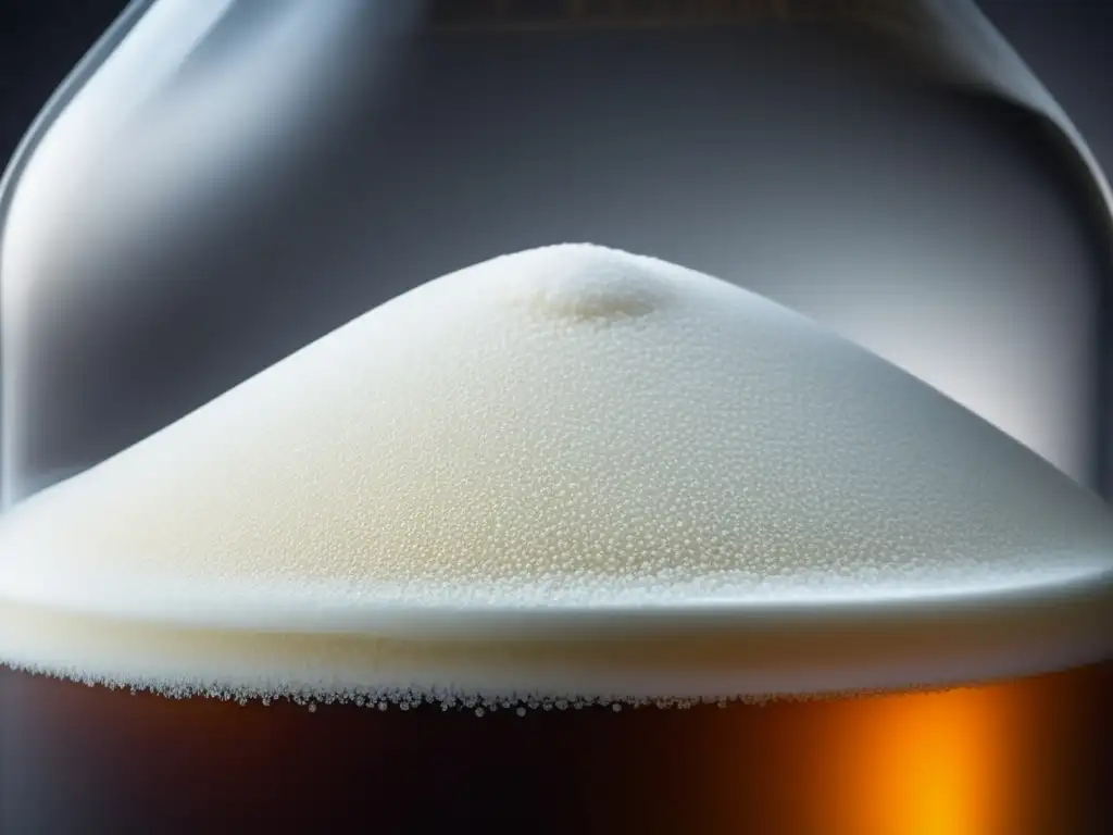 Fermentación primaria de wort en carboy: burbujas y textura suave
