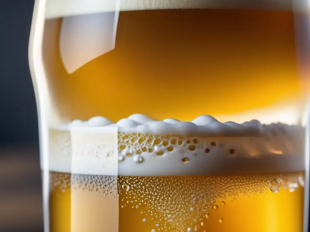 Cerveza artesanal alemana dorada y cristalina Cerveza artesanal alemana