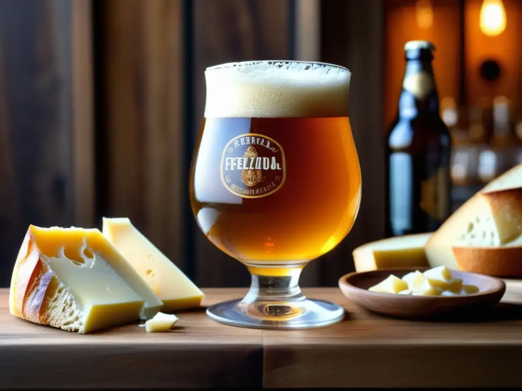 Cerveza artesanal y tabla de quesos Cerveza artesanal detallada, maridaje con quesos y embutidos - Webinars de Maridaje