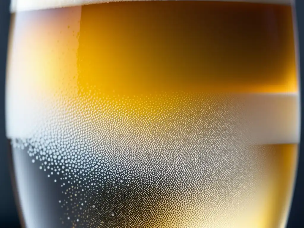 Cerveza artesanal sin alcohol, refrescante y sofisticada Cerveza artesanal sin alcohol dorada y burbujeante en vaso de vidrio helado - Segmentación de mercado