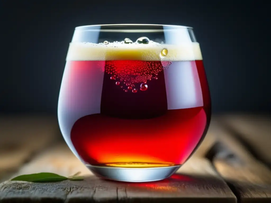 Cerveza frutos del bosque y armonía Cervezas de Fermentación Espontánea y Frutos del Bosque en una imagen impresionante