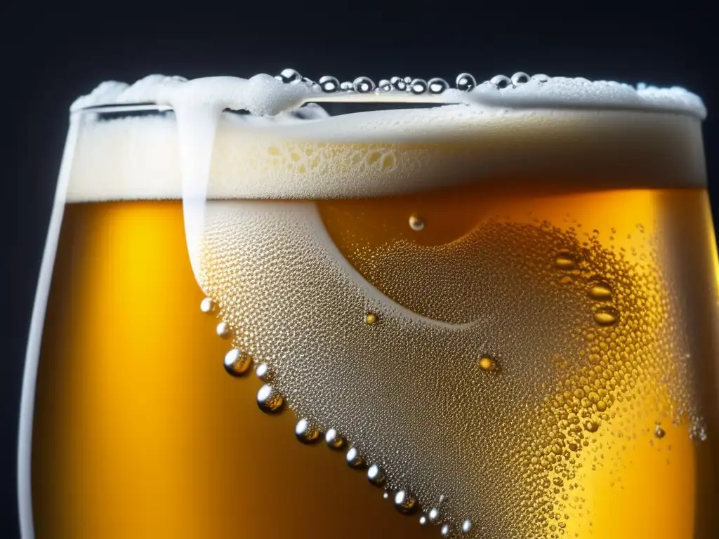 Cerveza dorada con burbujas y naranja Cerveza dorada con burbujas y rodaja de naranja - Ingredientes adicionales