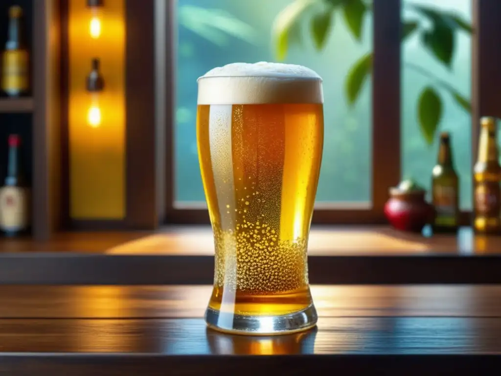 Cerveza vietnamita con especias tradicionales Cerveza vietnamita con especias y sabores vibrantes - Ruta por Vietnam