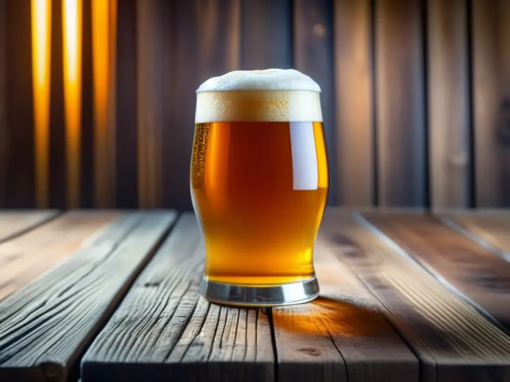Cerveza dorada y granos de malta Cerveza de malta dorada en vaso con granos de malta (110 caracteres)