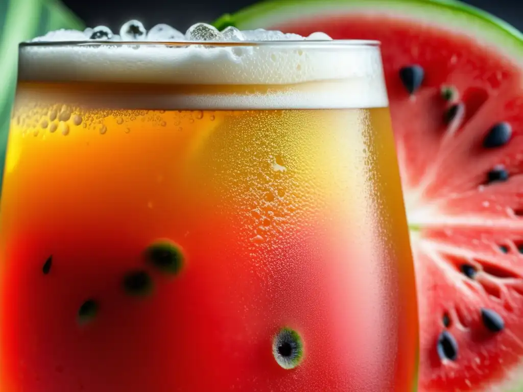 Cerveza frutal con agua de melón: Análisis de Tendencias