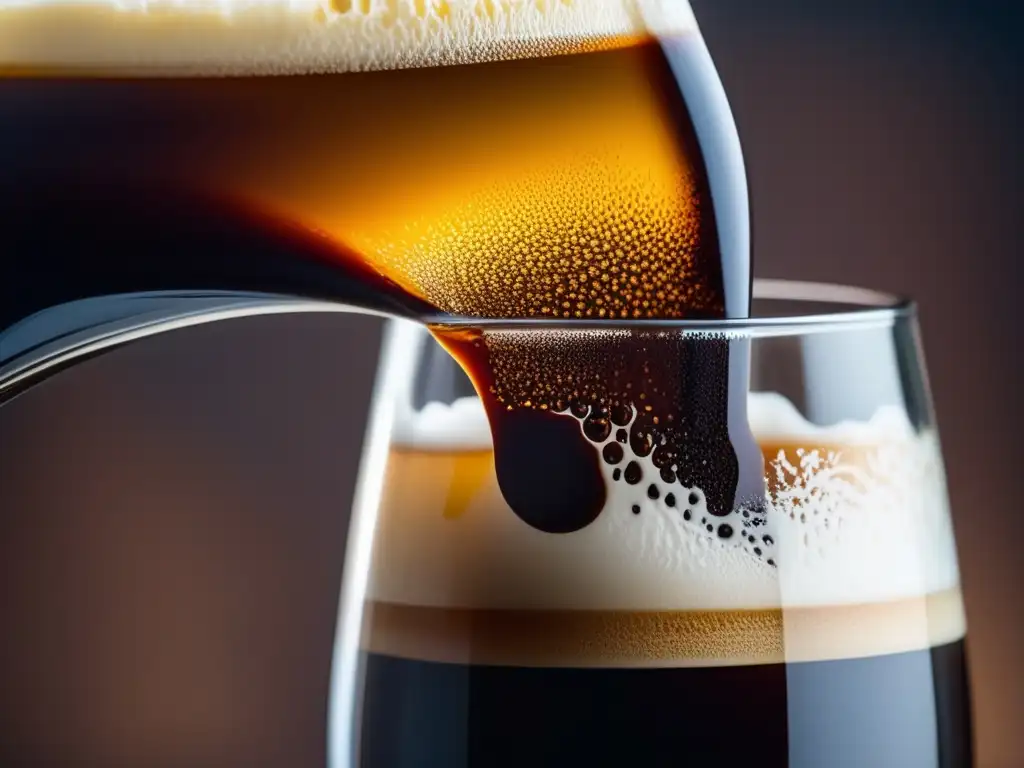 Porter y Carnes Rojas: Cerveza porter oscura y espumosa, perfecta para acompañar carnes rojas succulentas