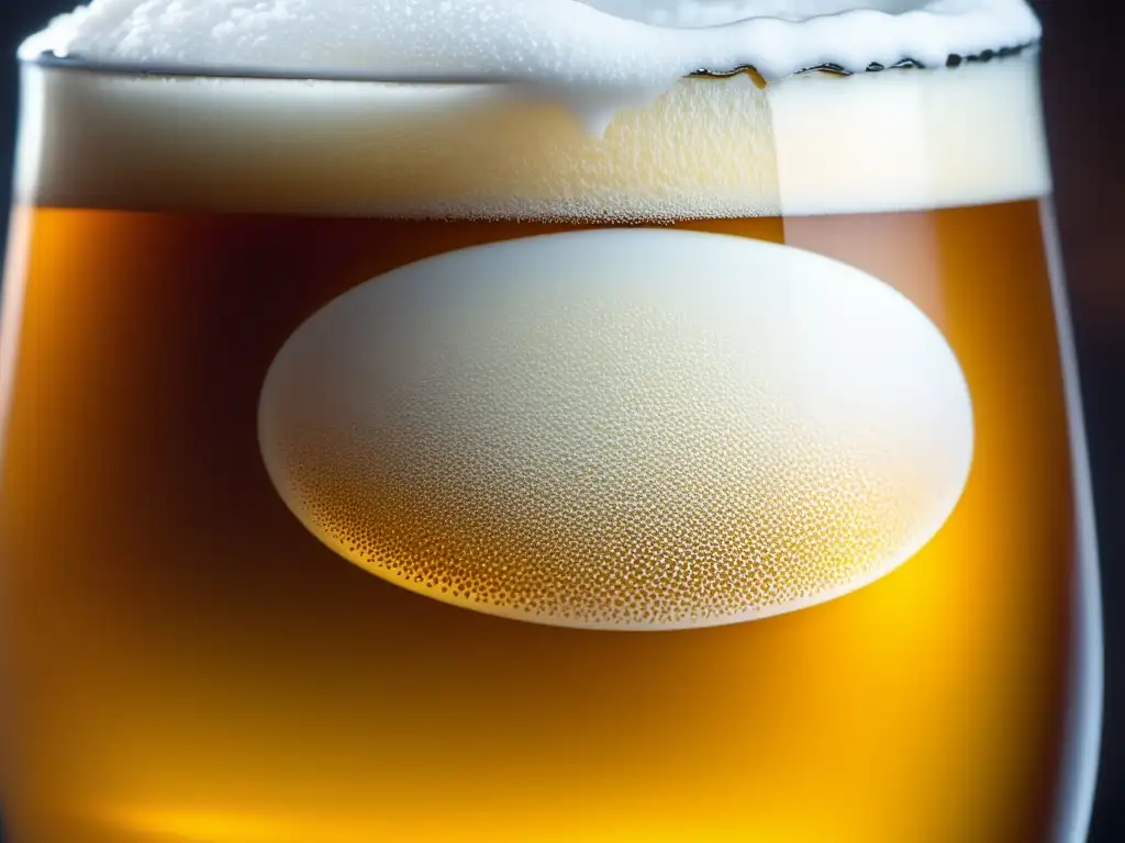 Cerveza Sierra Madre Pale Ale: Deliciosa y refrescante Pale Ale en vaso con espuma, burbujas y condensación