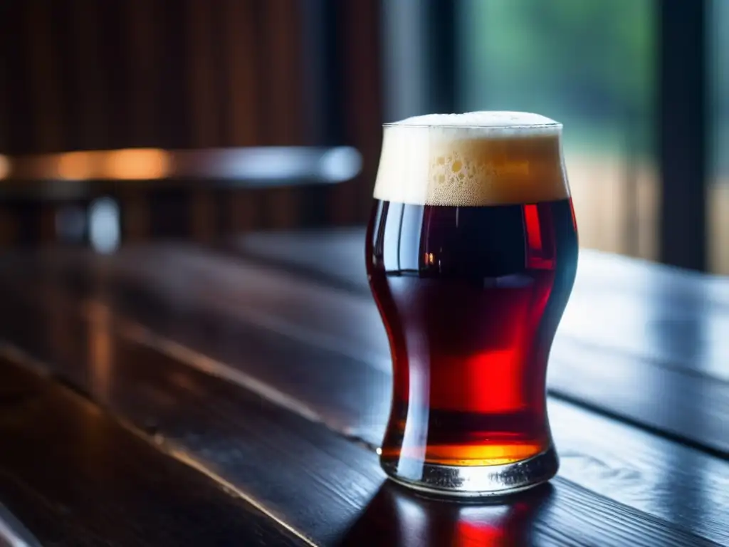 Cerveza roja belga, burbujeante y refrescante Cerveza Flanders Red Ale, Tesoros del Homebrewing