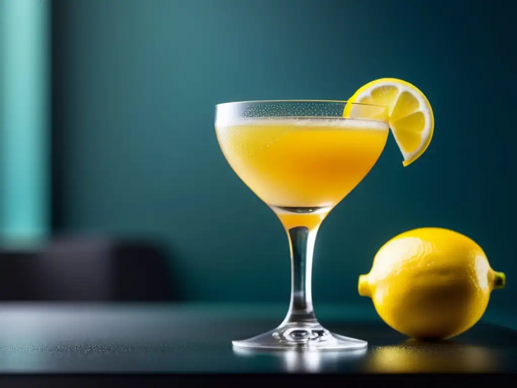 Cóctel artesanal en vaso elegante con twist de limón - Bares en Roma
