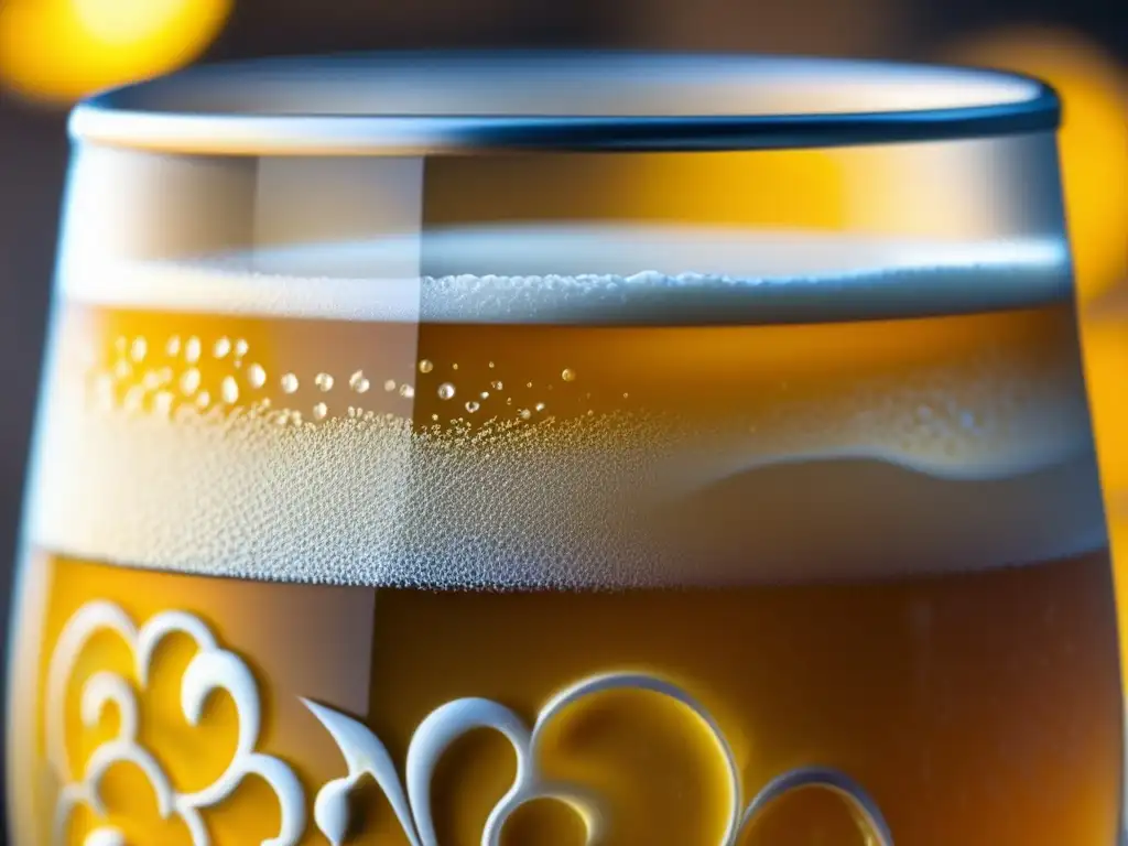 Cerveza artesanal mexicana en vaso helado, muestra elegancia y atractivo de los clubes de cerveza México