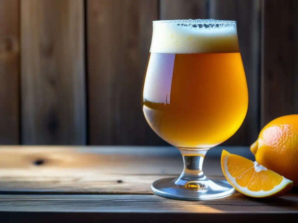 Experimentación con cerveza sour y ingredientes detallados