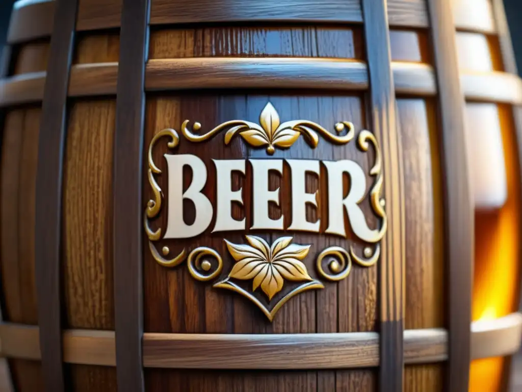 Cervezas envejecidas en barril con detalles y frescura