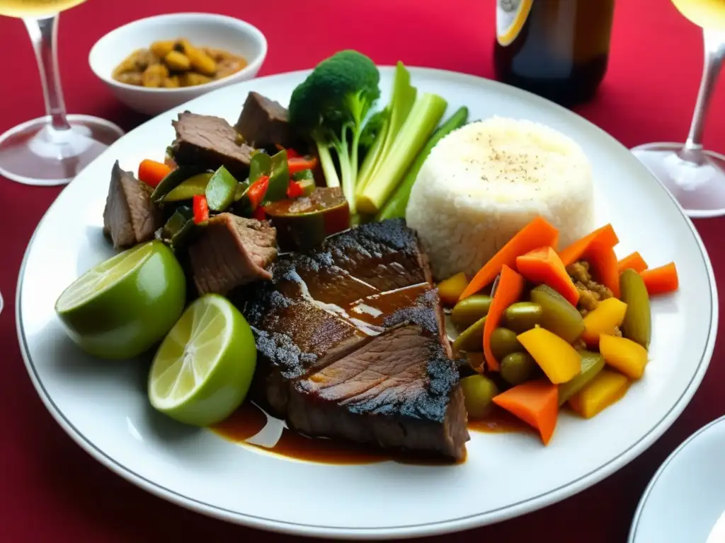Deliciosos estofados con cerveza de abadía Plato de Estofados con Cerveza de Abadía: Deliciosos estofados de cordero, res y vegetariano, bañados en una rica salsa de cerveza de abadía