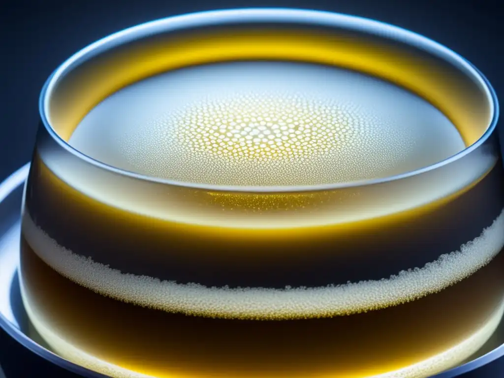Detalles de fermentación con espuma y sistemas oxígeno