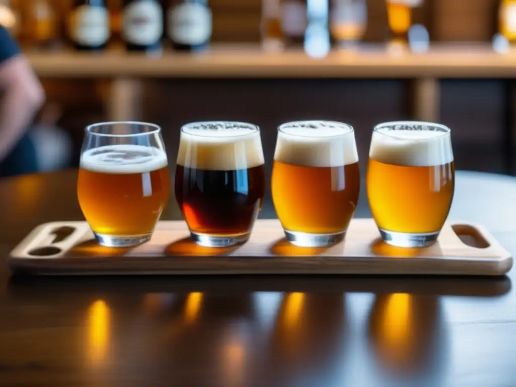 Bebidas artesanales en el Borefts Beer Festival