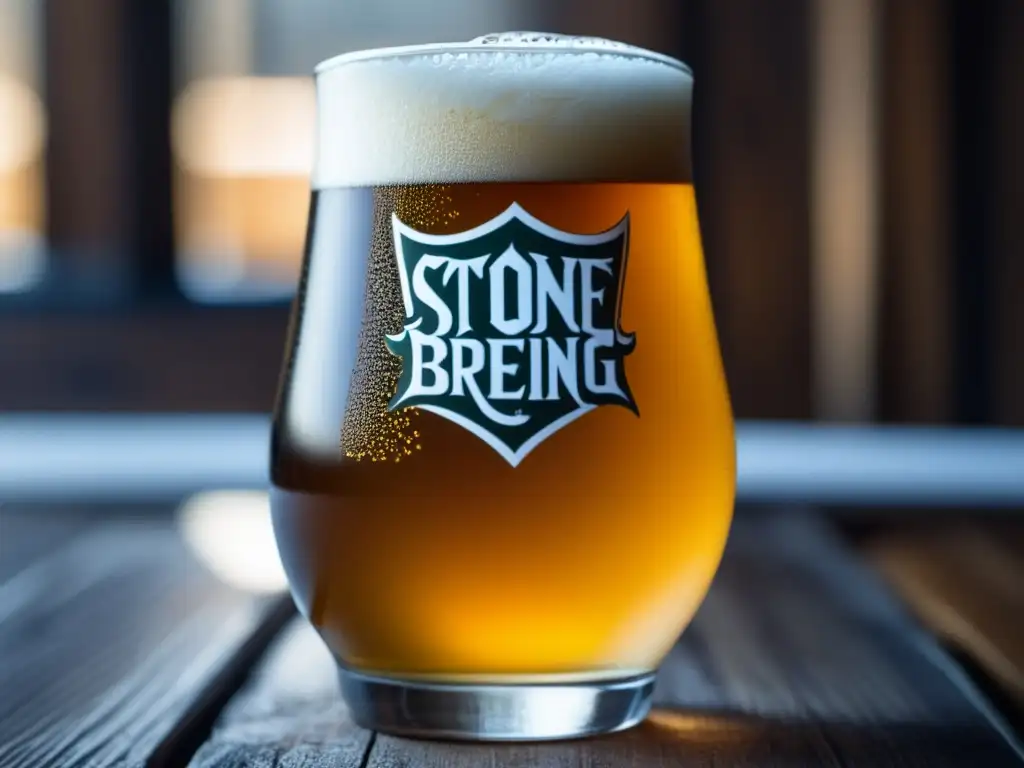 Cerveza Stone IPA y lúpulo fresco Cerveza Stone IPA con detalle y frescura - Greg Koch