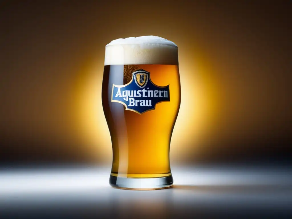 Delicioso Helles dorado en vaso Cerveza Helles: Imagen impresionante que muestra la belleza dorada de una cerveza recién servida