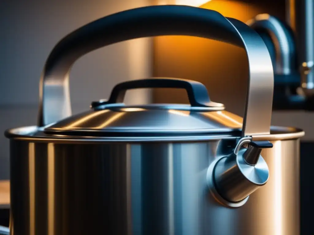 Kettle de acero inoxidable para homebrewing, limpieza impecable