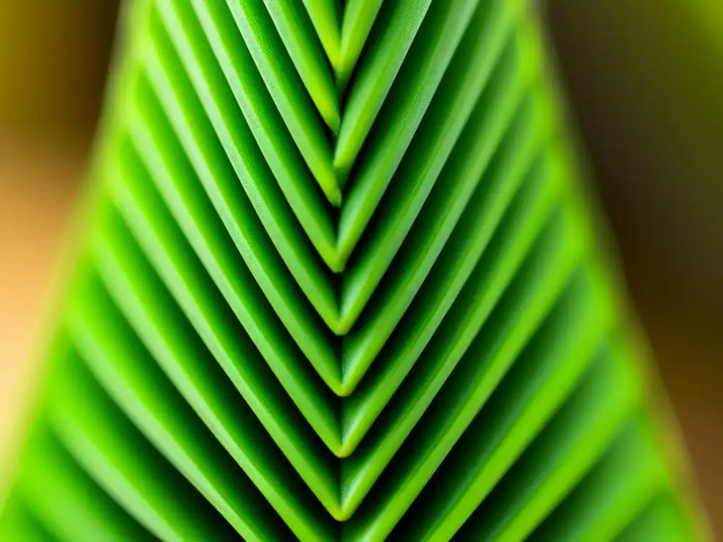 Cono de lúpulo en detalle Imagen macro de un lúpulo: forma, textura y color verde vibrante