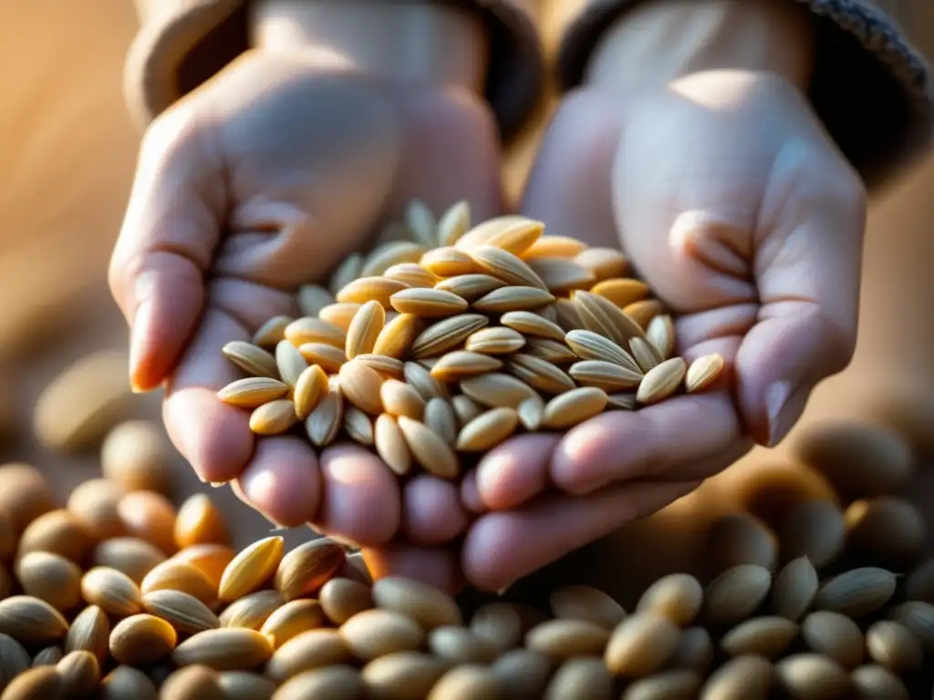 Detalle de la molienda del grano: equipo molienda grano