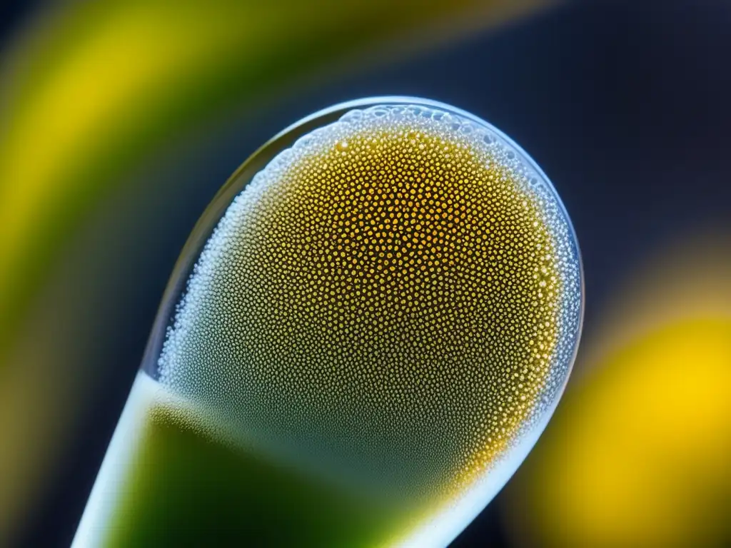 Oxigenador de piedra porosa en acción Técnicas de oxigenación en cerveza de alta densidad