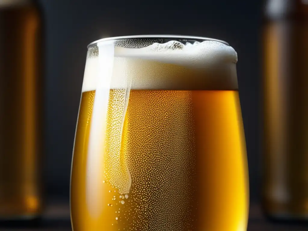 Cerveza sin alcohol dorada y burbujeante Tendencias de consumo: Cerveza sin alcohol dorada y burbujeante