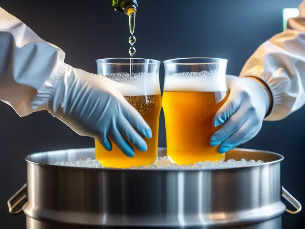 Sanitización esencial en la elaboración casera de cerveza