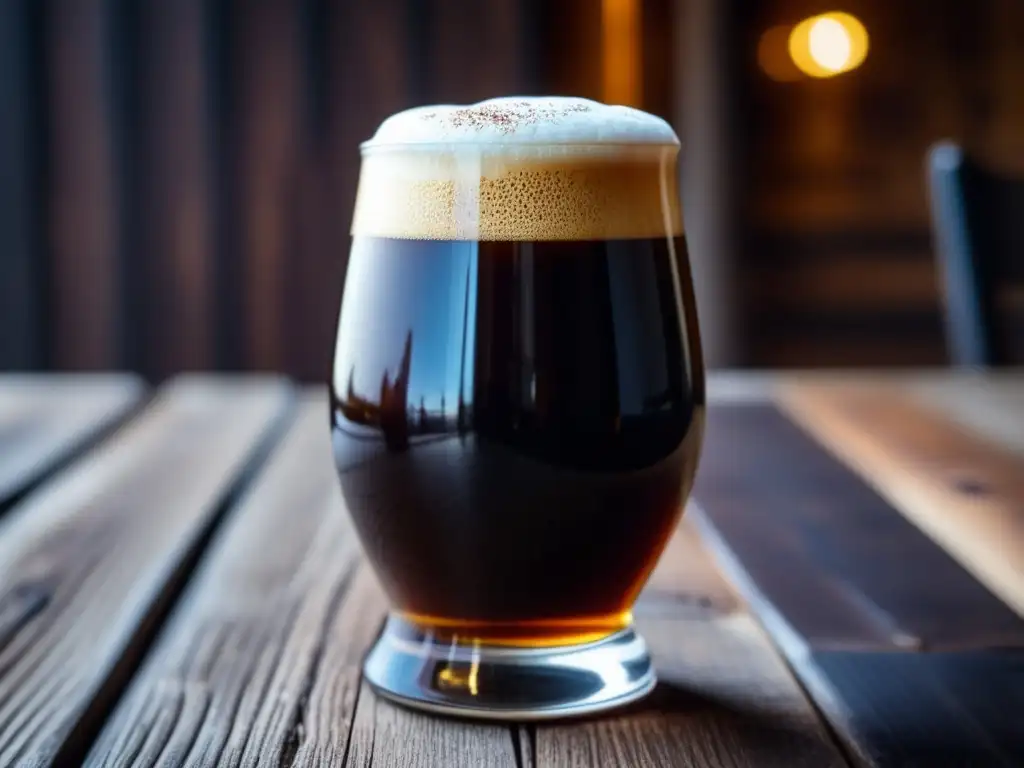 Cerveza artesanal de café y cacao Cerveza oscura con café y cacao, detalles espuma y toppings - kits experimentales